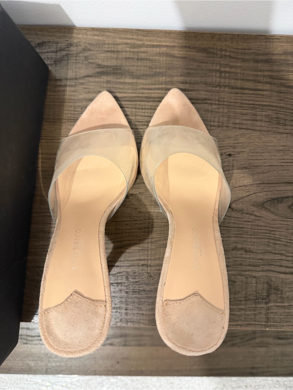 Tony Bianco cream heels